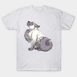 Lilac Point Longhair T-Shirt